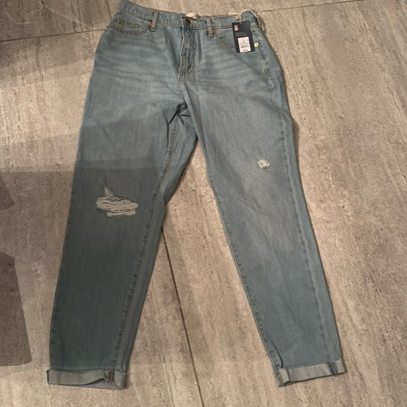 Universal Thread Pants - NWT universal thread boyfriend slim hip & thigh tapered leg 100% cotton